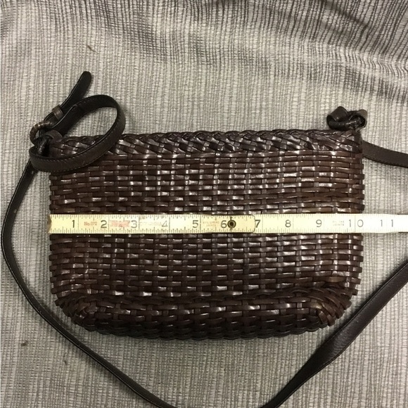 Talbots Brown Crossbody Woven Bag Set - Picture 10 of 10